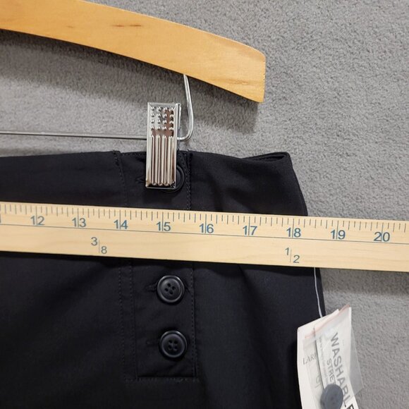 Larry Levine Cropped Pants Women's Size 14 Business Office Career Classic - Picture 5 of 7